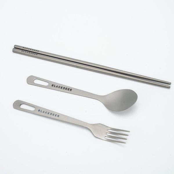 YI Titanium Spoon,fork,chopsticks