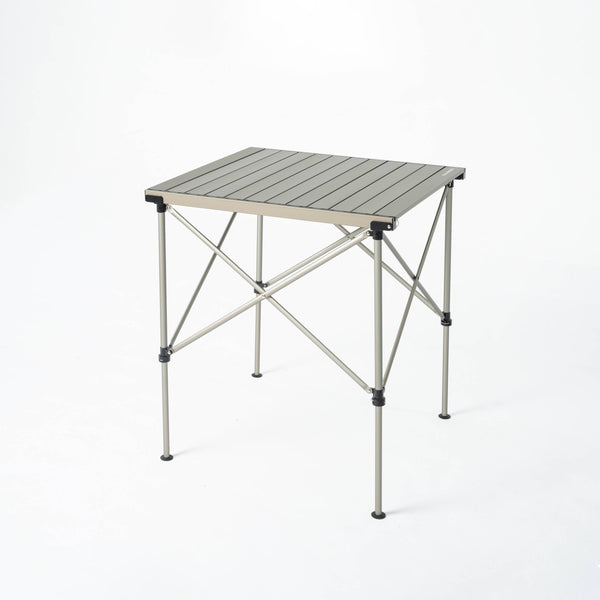 Aluminum Alloy Egg Roll Table Gray